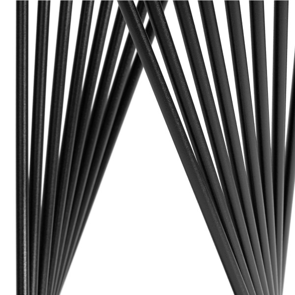 Кофейный стол/подставка Osteria/Остерия металл, черный, 25,5х25,5х59 см фото № 7