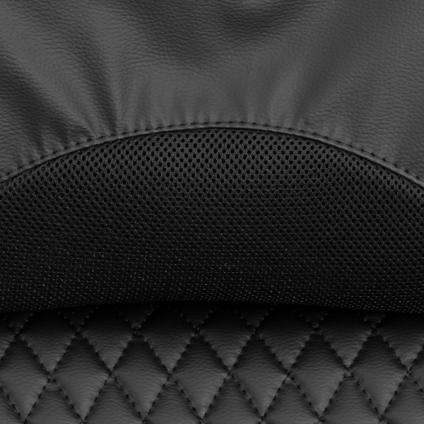 Кресло Chief metalBL  кож/зам/ткань, черный/черный стеганный/черный, 36-6/36-6/TW-11 фото № 11