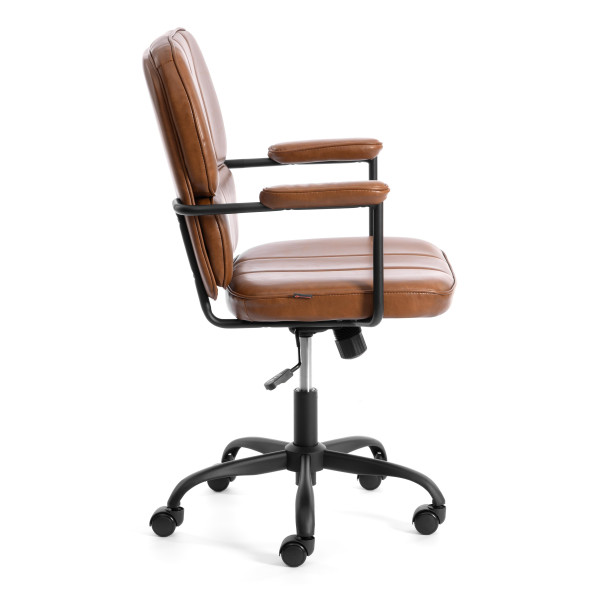 Кресло ALPHA иск. кожа, Brown (коричневый) фото № 2