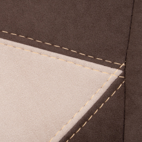 Кресло Arena metalBL велюр, коричневый/бежевый, 6/7 фото № 13