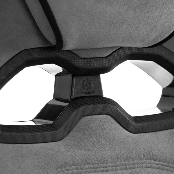 Кресло Arena metalBL велюр, серый/черный, 29/35 фото № 9