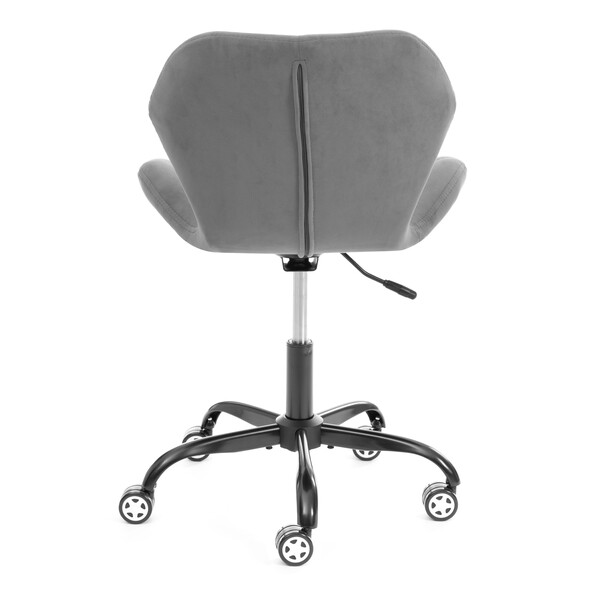 Кресло SELFI metalBL велюр, серый, 29 фото № 4