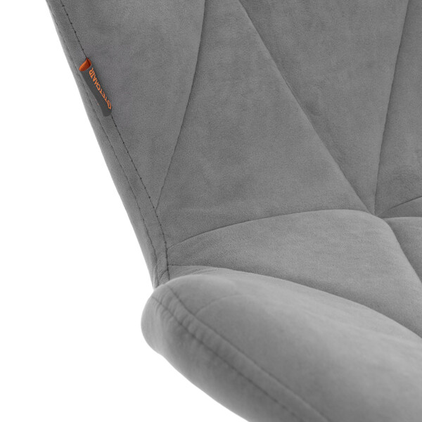 Кресло SELFI metalBL велюр, серый, 29 фото № 7