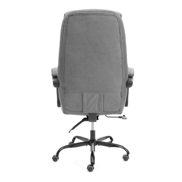 Кресло Cambridge metalBL велюр/ткань, серый, 29/12 фото № 5