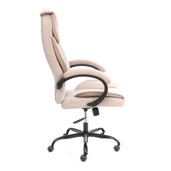 Кресло OREON metalBL велюр, бежевый, 7 фото № 2