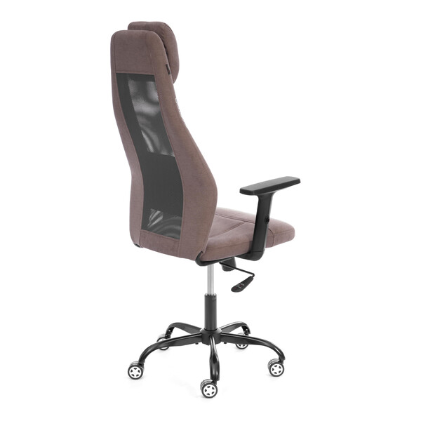 Кресло AVIATOR PLT metalBL ткань, светло - коричневый / серый, KUB 03/W-12 фото № 3