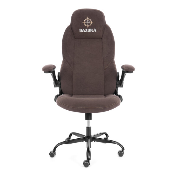 Кресло BAZUKA metalBL велюр, коричневый, 6 фото № 5