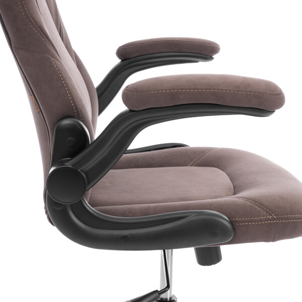 Кресло BAZUKA metalBL велюр, коричневый, 6 фото № 7