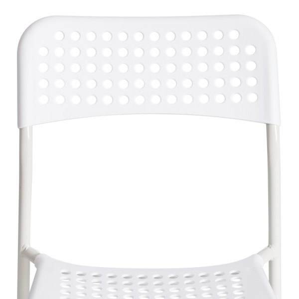 Стул ADDE (mod. C-049) металл/пластик, 39 х 49 х 78 см, White(белый) разборный фото № 7