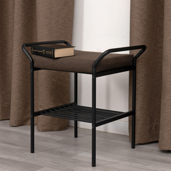 Пуф/стол Ergo/Эрго рогожка, коричневый, 3М7-147 фото № 8