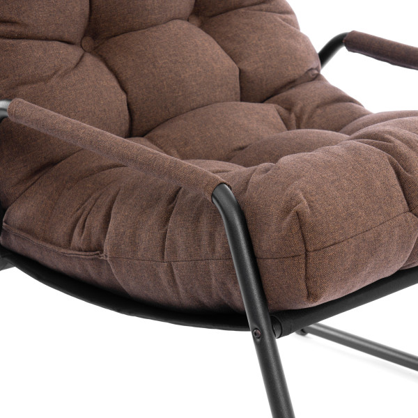 Кресло Ergo/Эрго рогожка, коричневый, 3М7-147 фото № 6