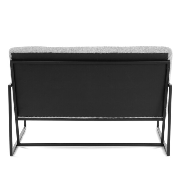 Диван Charli LUX/Чарли Люкс велюр/букле, VT shape silver фото № 4