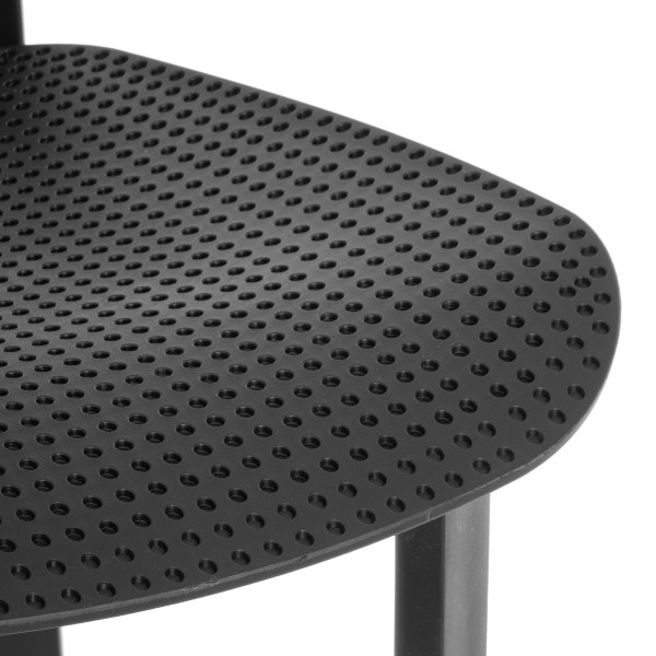 Стул JOLLY (mod. XRB-096-B2)  пластик, черный (black), 46 х 50,5 х 78 см фото № 7