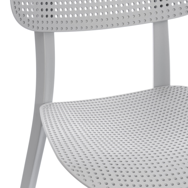Стул JOLLY (mod. XRB-096-B2)  пластик, серый (grey), 46 х 50,5 х 78 см фото № 7