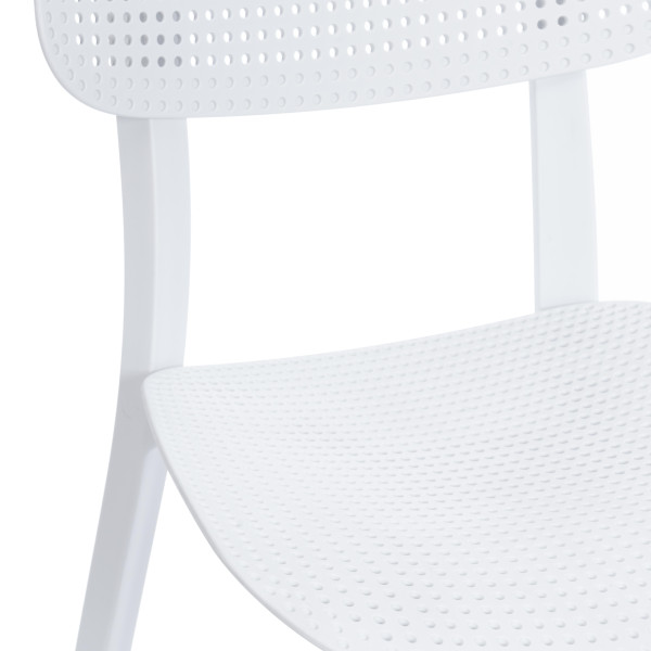 Стул JOLLY (mod. XRB-096-B2)  пластик, белый (white), 46 х 50,5 х 78 см фото № 7