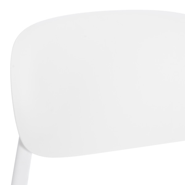 Стул ADORE (mod. XRB-1025) пластик, белый (white), 41 х 53 х 81,5 см фото № 8