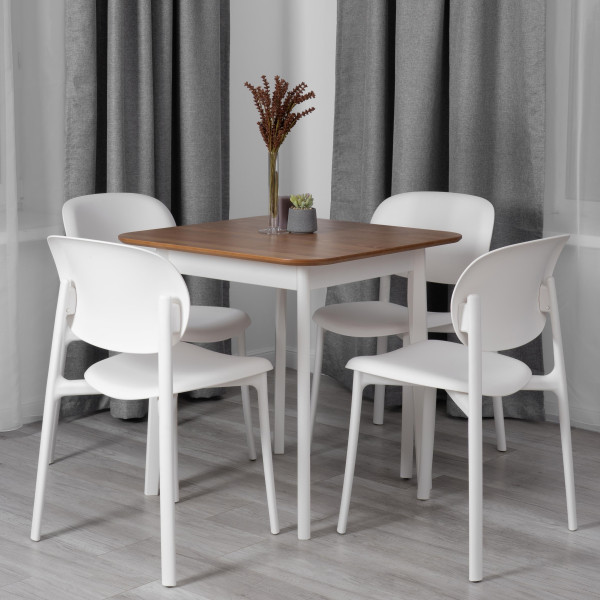 Стул ADORE (mod. XRB-1025) пластик, белый (white), 41 х 53 х 81,5 см фото № 14