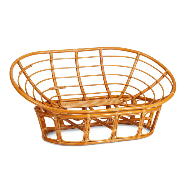 Диван MAMASAN/МАМАСАН 23/02 W /с подушкой/ 169х102х80 см, Pecan (орех), матрац 182х119 см, ткань серо-бежевая 3М 16/2 фото № 7