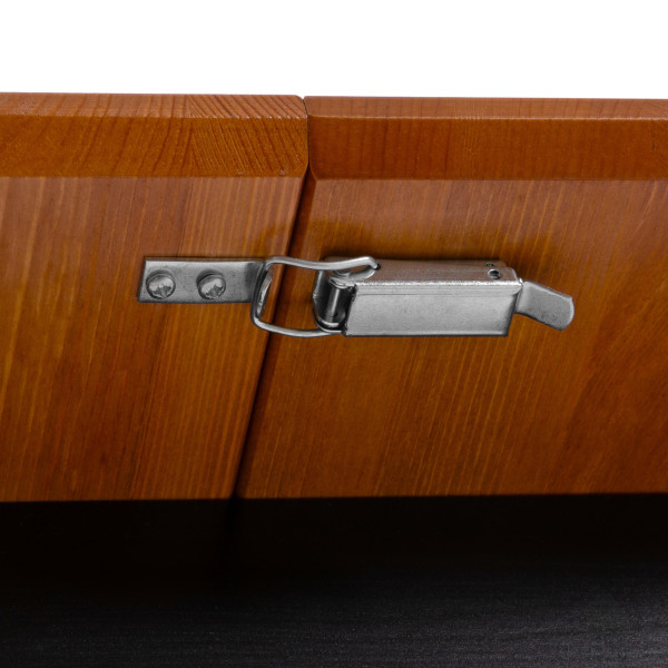 Стол Соната Люкс раздвижной/Sonata Lux extension table, 120х75х73 см массив сосны, антик /графит, 120-(150)х75х73 см фото № 11