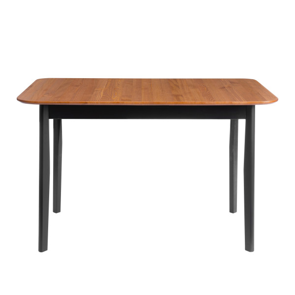 Стол Соната Люкс/ Sonata Lux table, 120х75х73 см массив сосны, антик/чёрный, 120х75х73 см фото № 2