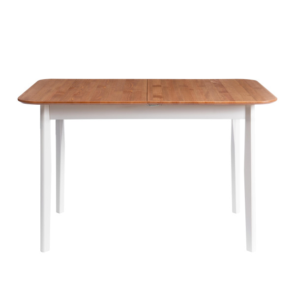 Стол Соната Люкс/ Sonata Lux table, 120х75х73 см массив сосны, антик/белый, 120х75х73 см фото № 2