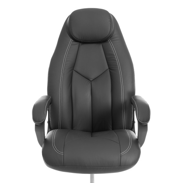 Кресло Boss metalBL кож/зам, черный, 36-6 фото № 7