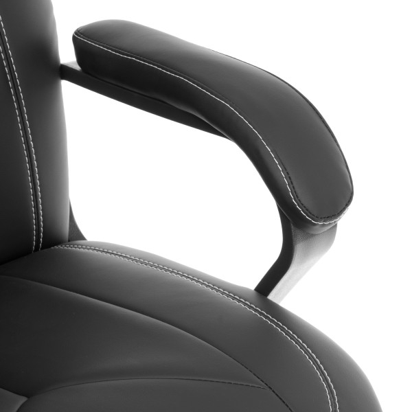 Кресло Boss metalBL кож/зам, черный, 36-6 фото № 9