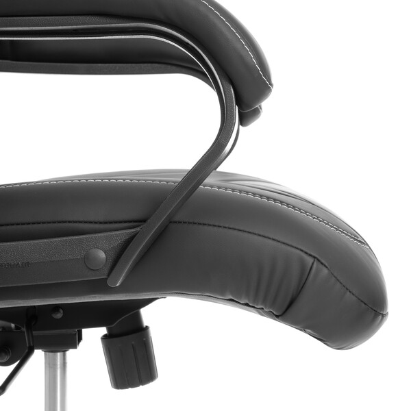 Кресло Boss metalBL кож/зам, черный, 36-6 фото № 11