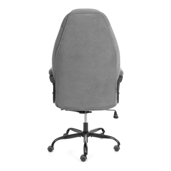 Кресло Boss metalBL велюр, серый, 29 фото № 5