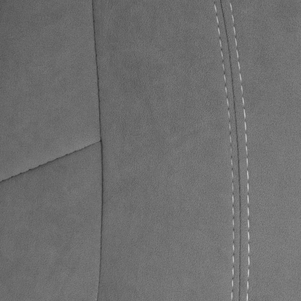 Кресло Boss metalBL велюр, серый, 29 фото № 12