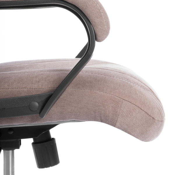 Кресло Boss metalBL ткань, светло-коричневый, KUB 03 фото № 11