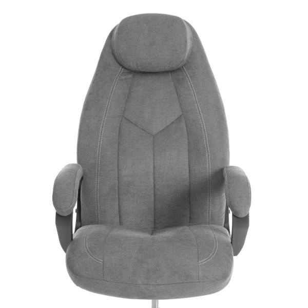 Кресло Boss metalBL ткань, серый, KUB 05 фото № 7