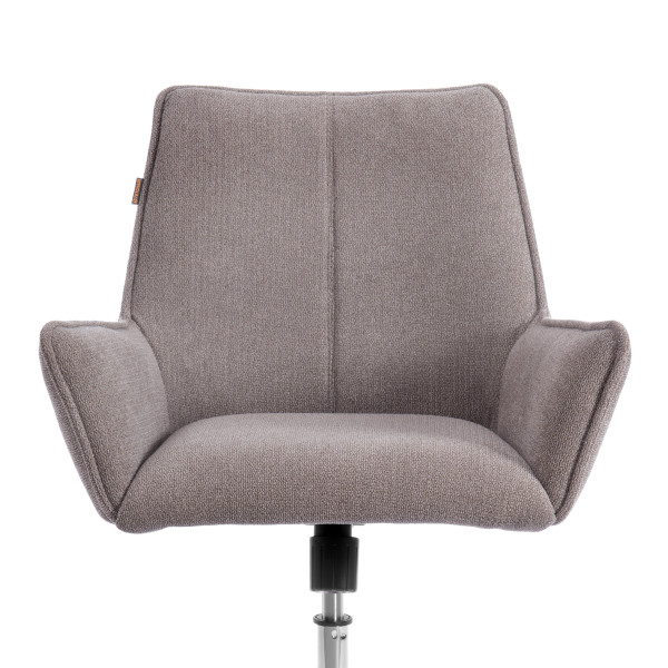 Кресло Murano/Мурано хром велюр/букле (HYP), бежевый фото № 6