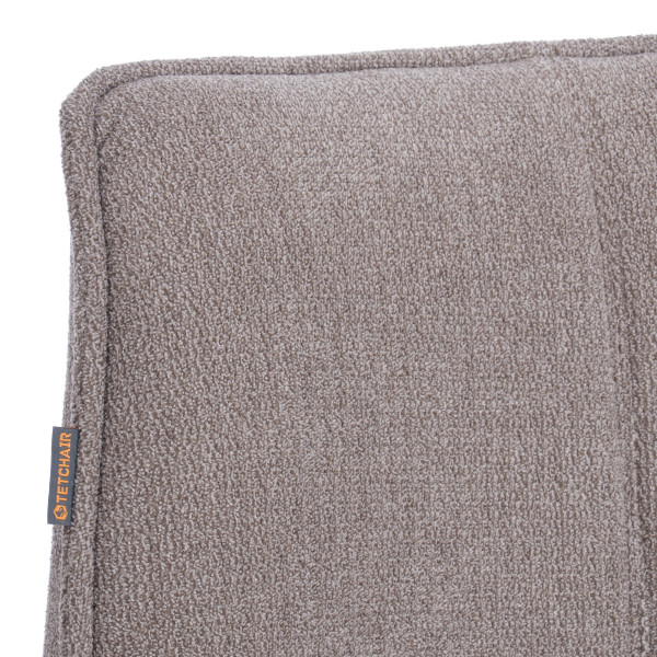 Кресло Murano/Мурано хром велюр/букле (HYP), бежевый фото № 8