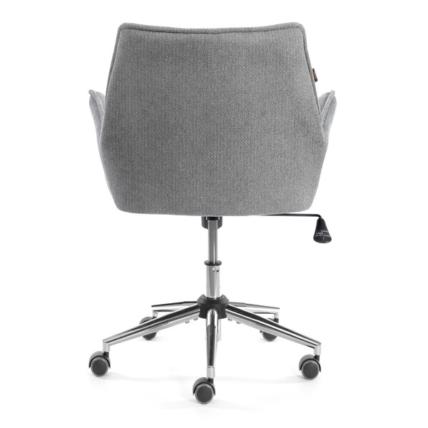 Кресло Murano/Мурано хром велюр/букле (HYP), светло-серый фото № 4