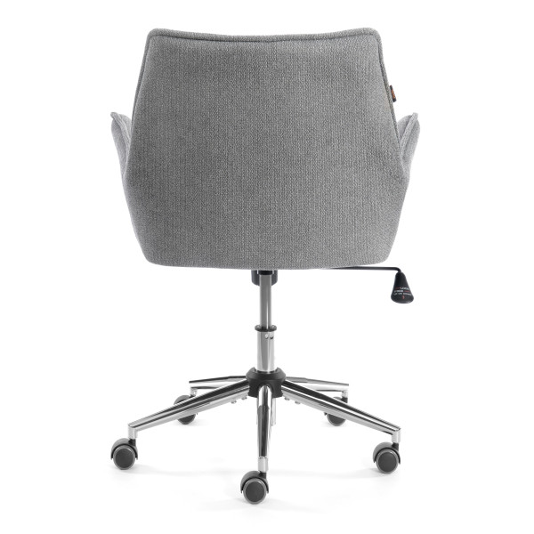 Кресло Murano/Мурано хром велюр/букле (HYP), светло-серый фото № 4