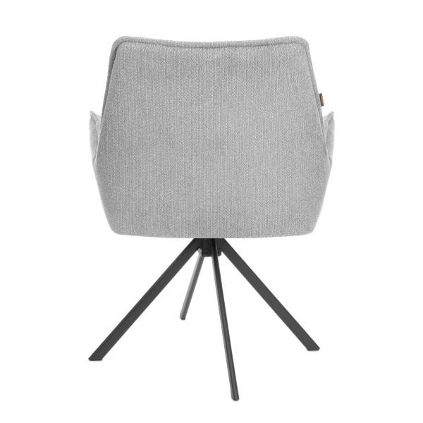 Кресло Murano/Мурано опора 360, велюр/букле (HYP), светло-серый фото № 4