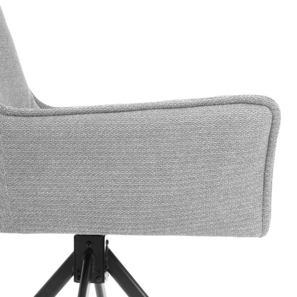 Кресло Murano/Мурано опора 360, велюр/букле (HYP), светло-серый фото № 11