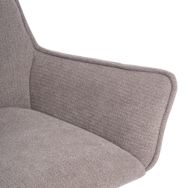 Кресло Murano/Мурано опора 360, велюр/букле (HYP), бежевый фото № 8