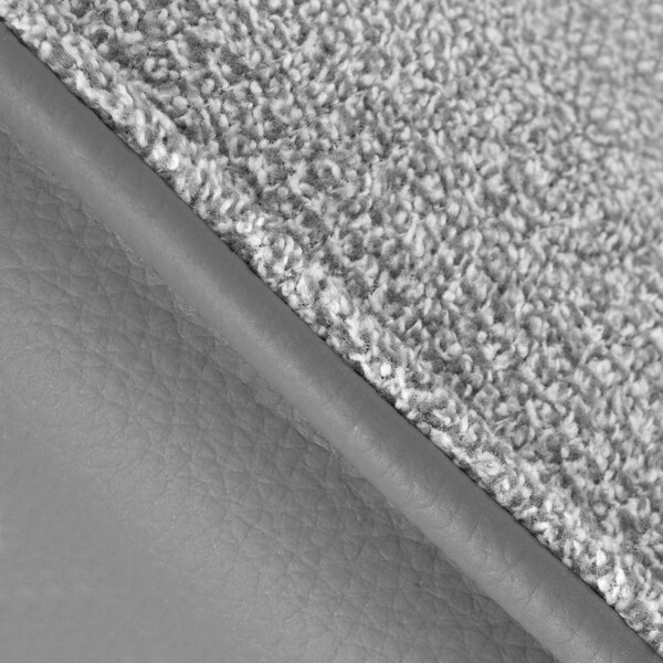 Кресло Murano/Мурано опора 360, велюр/букле (HYP)/Экокожа, светло-серый/графит фото № 12