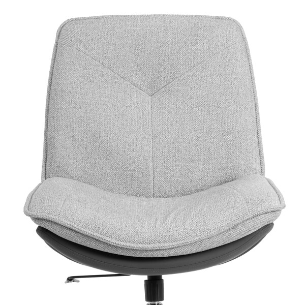 Кресло лаунж Cosmo велюр/букле, VT shape silver фото № 6