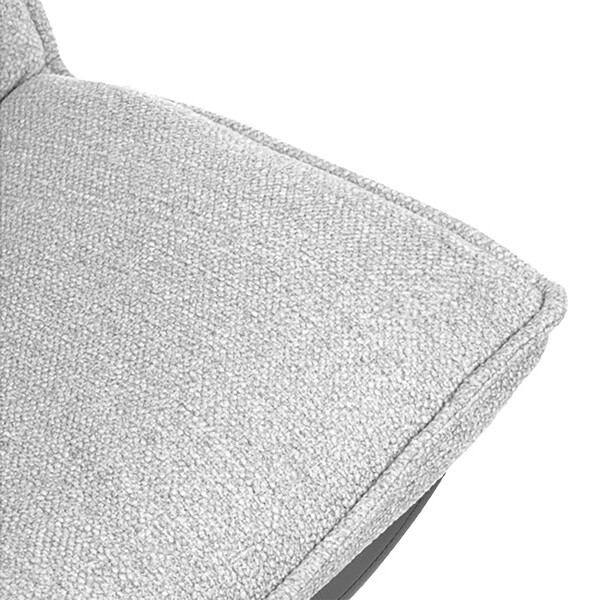 Кресло лаунж Cosmo велюр/букле, VT shape silver фото № 8