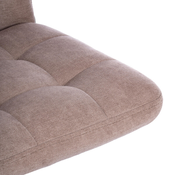 Кресло Fiesta metalBL ткань, светло-коричневый, KUB 03 фото № 8