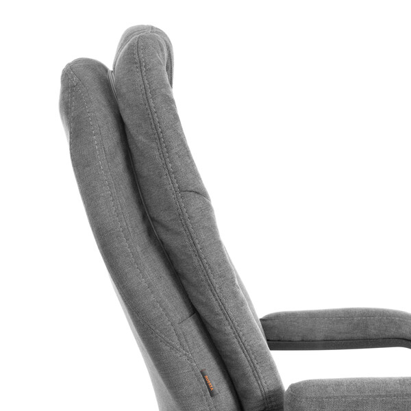 Кресло COMFORT Lux (22) metalBL ткань, серый, KUB 05 фото № 11