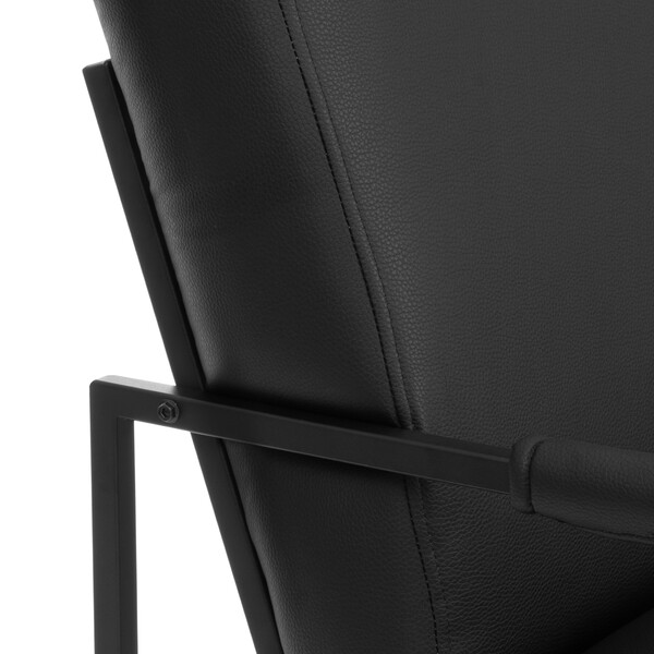 Диван Charli LUX/Чарли Люкс экокожа , Sharp Чёрный фото № 7