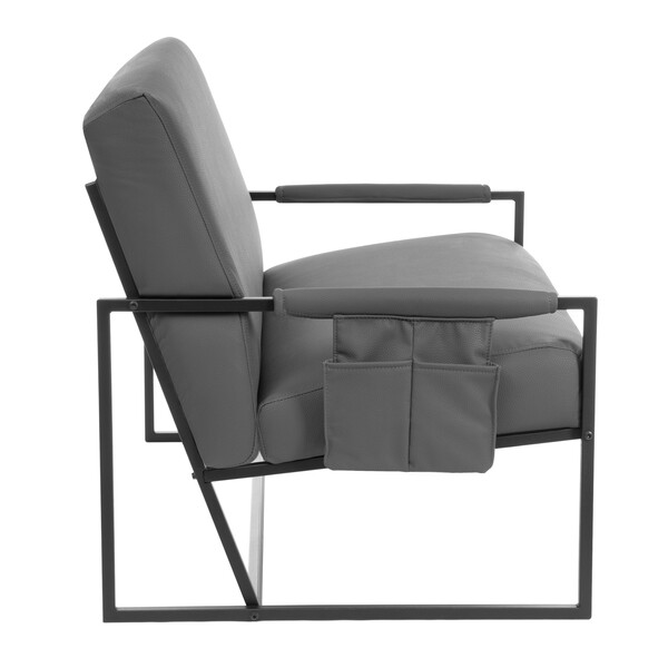 Диван Charli LUX/Чарли Люкс экокожа , Sharp Графит фото № 2