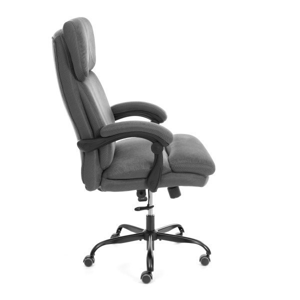 Кресло Chief metalBL  ткань, серый, KUB 05/TW-12 фото № 2