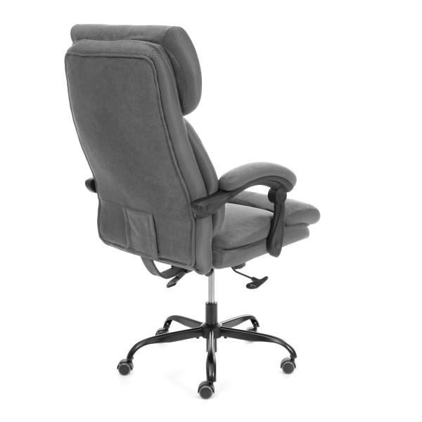 Кресло Chief metalBL  ткань, серый, KUB 05/TW-12 фото № 4