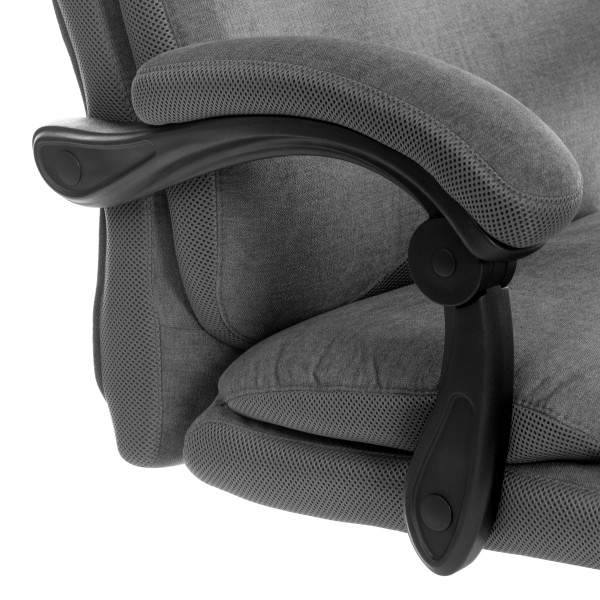 Кресло Chief metalBL  ткань, серый, KUB 05/TW-12 фото № 8