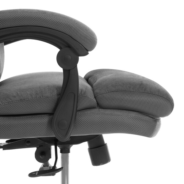Кресло Chief metalBL  ткань, серый, KUB 05/TW-12 фото № 11